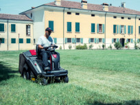 Trattorino tagliaerba a batteria GTM+
